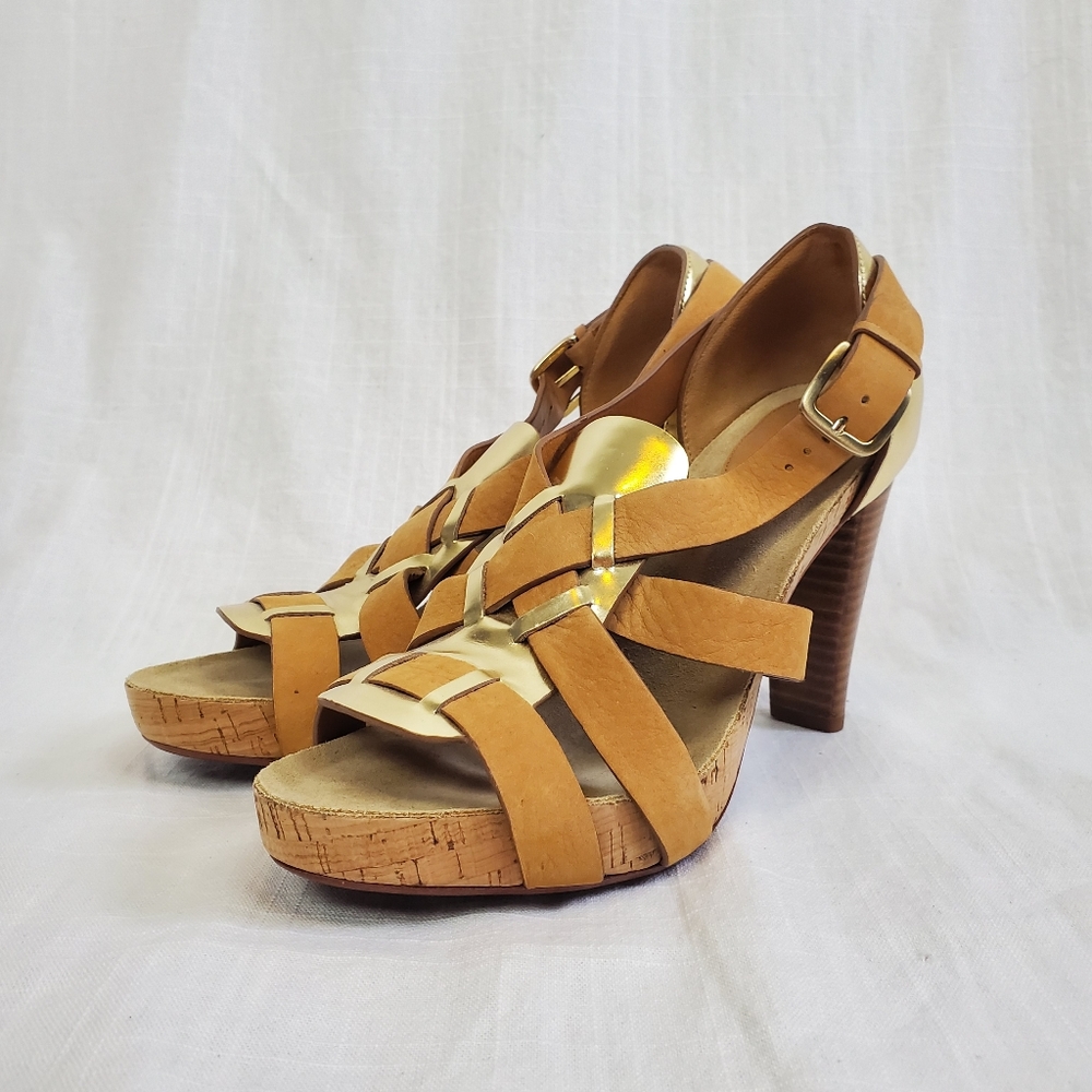 Cole Haan | NikeAir Gold Gladiator Heel *